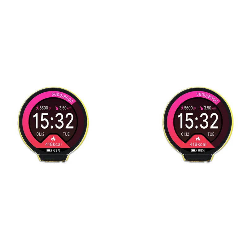 

ABVO-2X ESP32-C3 Development Board 1.28 Inch Round LCD Display Screen With Wifi Bluetooth Module No Touch Panel