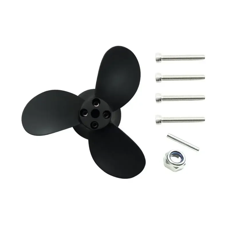 SmCpFlipsky Abs 3 Blade Propeller Diameter 140mm For Waterproof Long Thread Shaft 6374 | 6384 | 7070 Motor