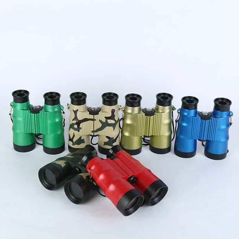 2 pz 6 x36 nuovo binocolo pieghevole telescopio giocattolo per bambini regalo di compleanno portatile Bird Watching telescopio strumento di