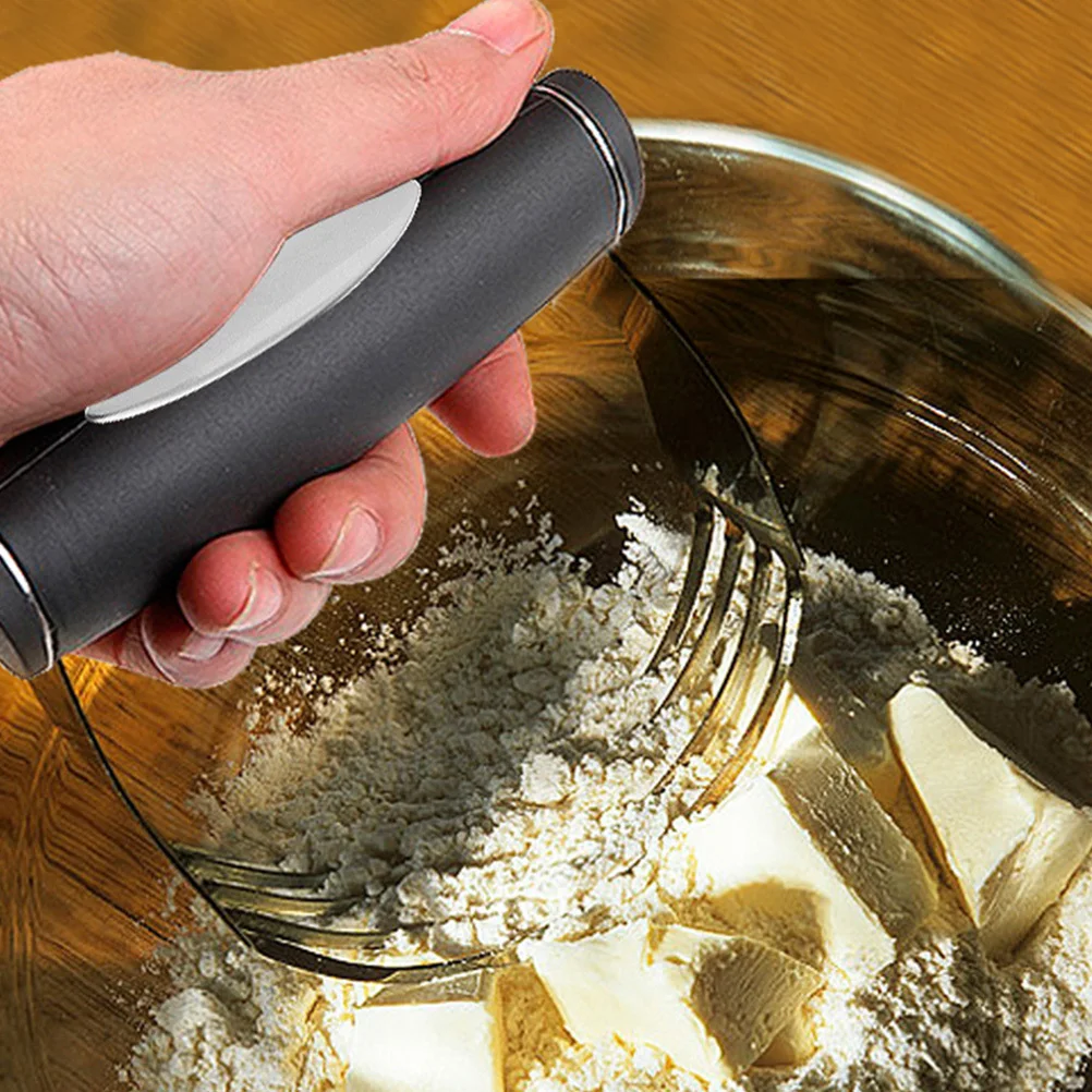 

Stainless Steel Dough Cutter Baking Tools Set with Measurement Scale Ergonomic Design for Cookie Cake Cupcake Bread Pastry