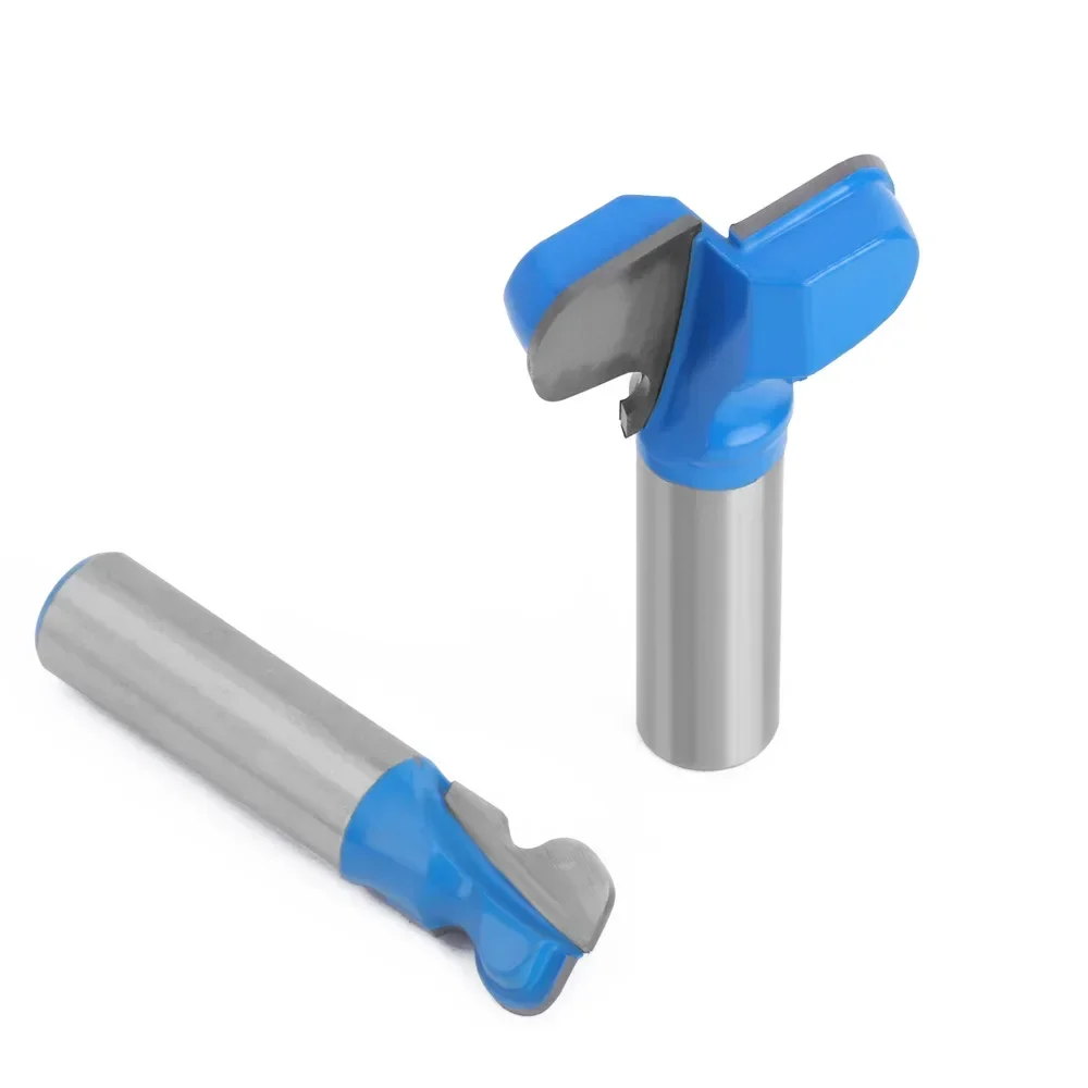 

12 мм 1/2 "хвостовик 12,7 мм фрезы с двойным пальцем для дерева промышленный фрезерный станок деревообрабатывающие инструменты