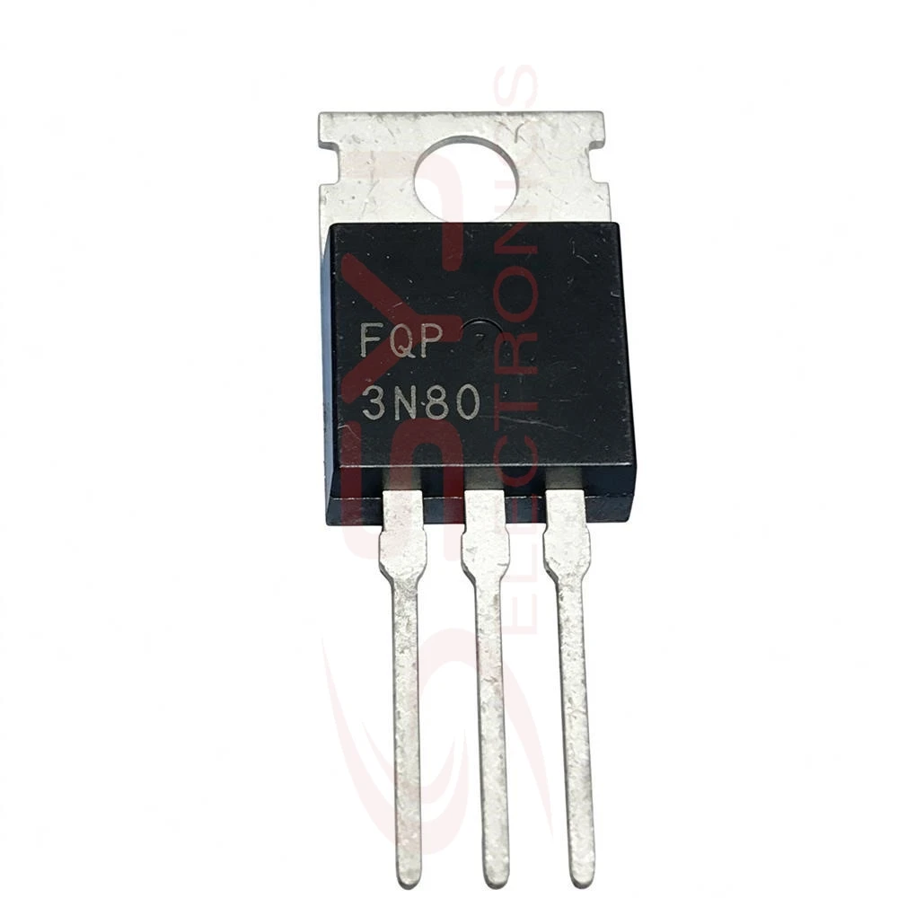 5PCS FQP3N80 800V 3A BYV29-300 300V 9A IRF9520 6A 100V FQP5N15 5.4A 150V FQP9N50C 9A 500V 32CTQ030 30A 30V TO-220