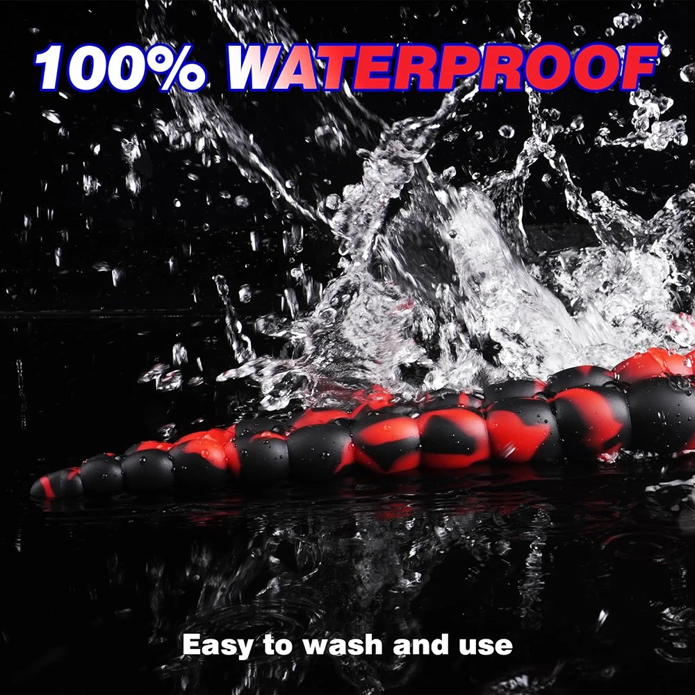 طويل الشرج الخرز الوحش سدادة/ مقابس المؤخرة كبيرة سيليكون دسار الشرج المقابس الرجال مثلي الجنس البروستاتا تدليك الشرج الاستمناء النساء الجنس لعب الكبار