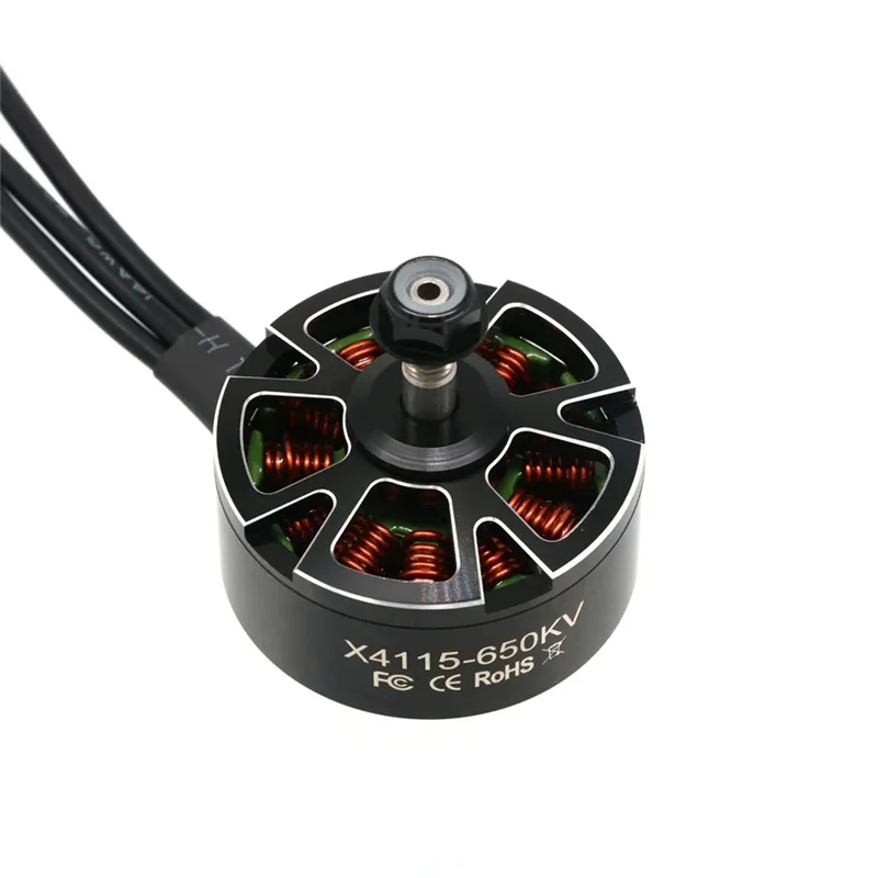 AA08-X4115 650KV Brushless Motor For RC Multirotor Quadcopter Drone Motor 3-8S FPV Freestyle Drone Parts