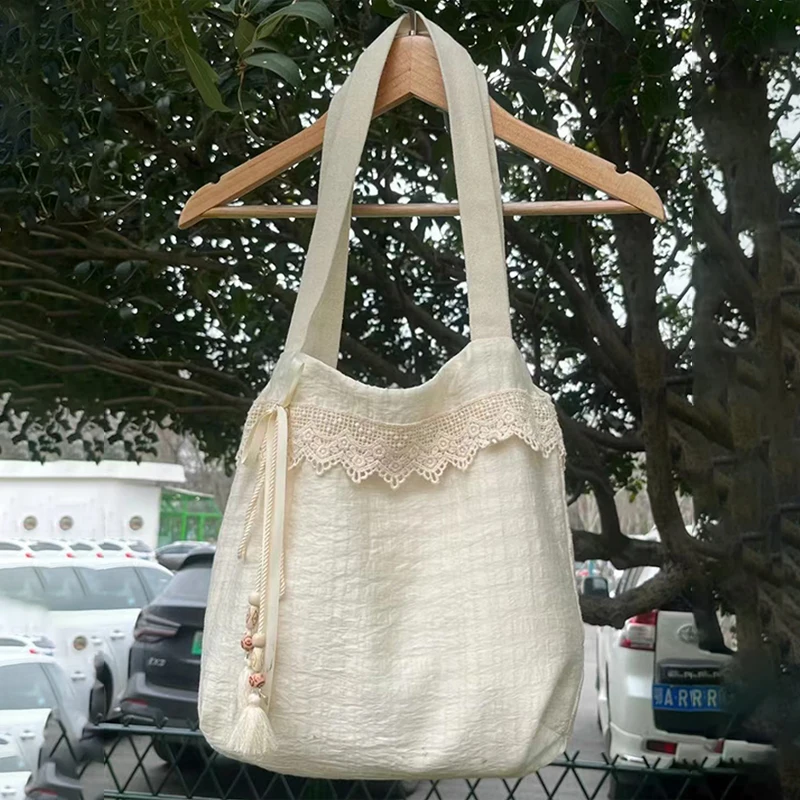 Tas Tote kapasitas besar, tas Tote kapasitas besar, tas ketiak satu bahu serbaguna dan malas