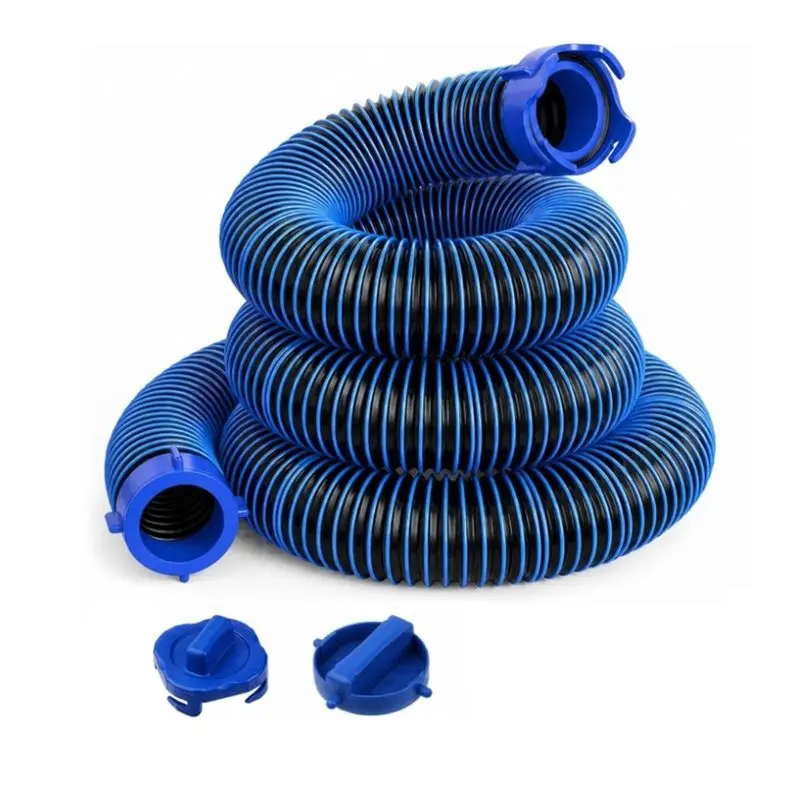 

Ac29-For RV Sewer Hose Kit 10 FT, Heavy-Duty Sewer Hose For RV Camper With Leak-Proof Swivel Fittings