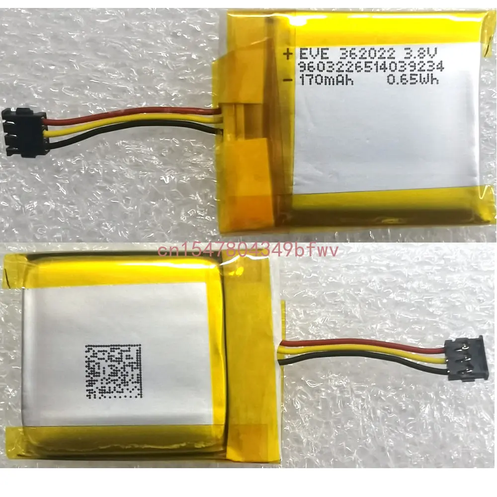 3.8V 170mAh  Brand New 0riginal EVE 362022 Replacement Battery