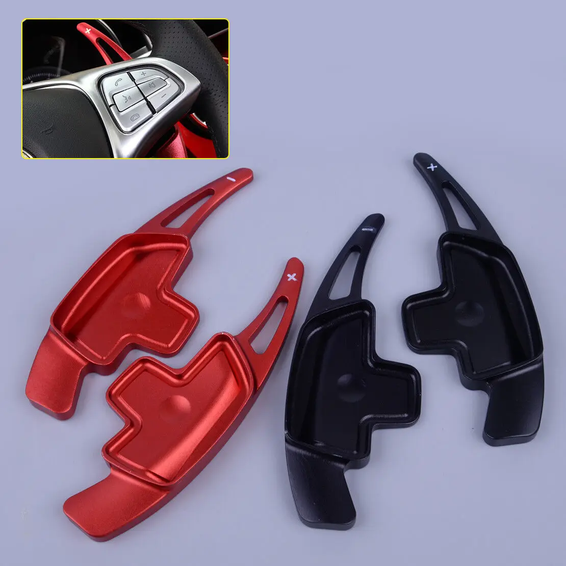 Shift Paddles For Mercedes-Benz A B C CL GL S Class Car Steering Wheel DSG Paddle Extension