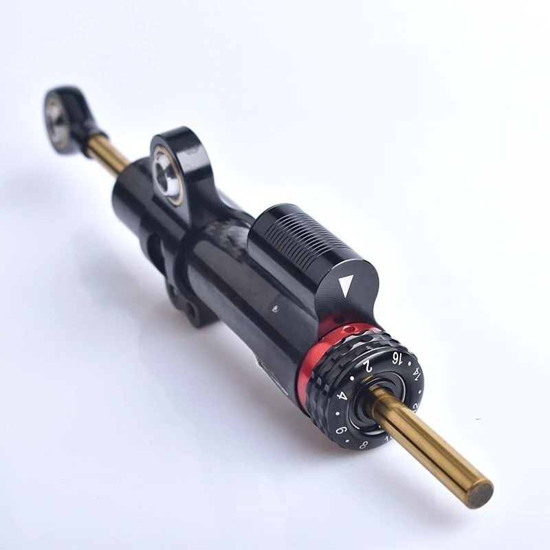 Modified accessories Universal reinforced carbon fiber titanium ruler directional damper Anti-shake head Balance bar buffer