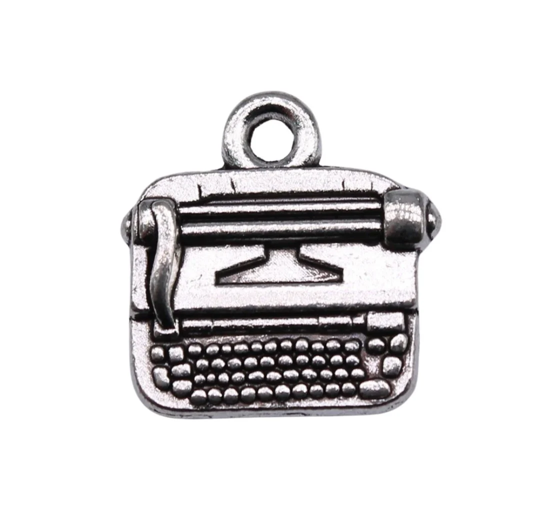 

20pcs 15x14mm Zinc alloy metal tibetan silver plated charm T0873 for jewelry making