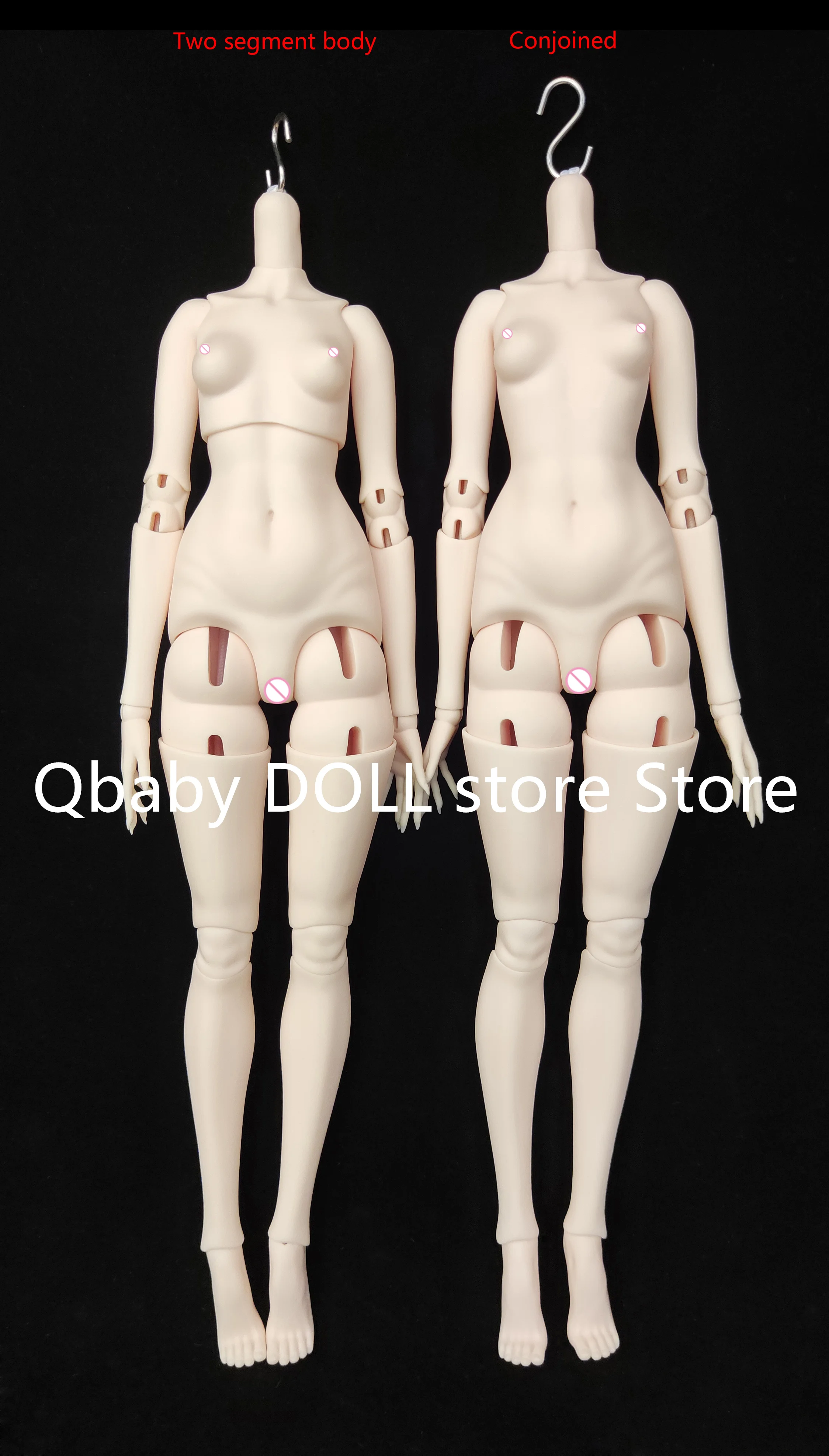 New models Bjd1/4- pangti lianti Echo control fat body Resin Toy model human body accessory