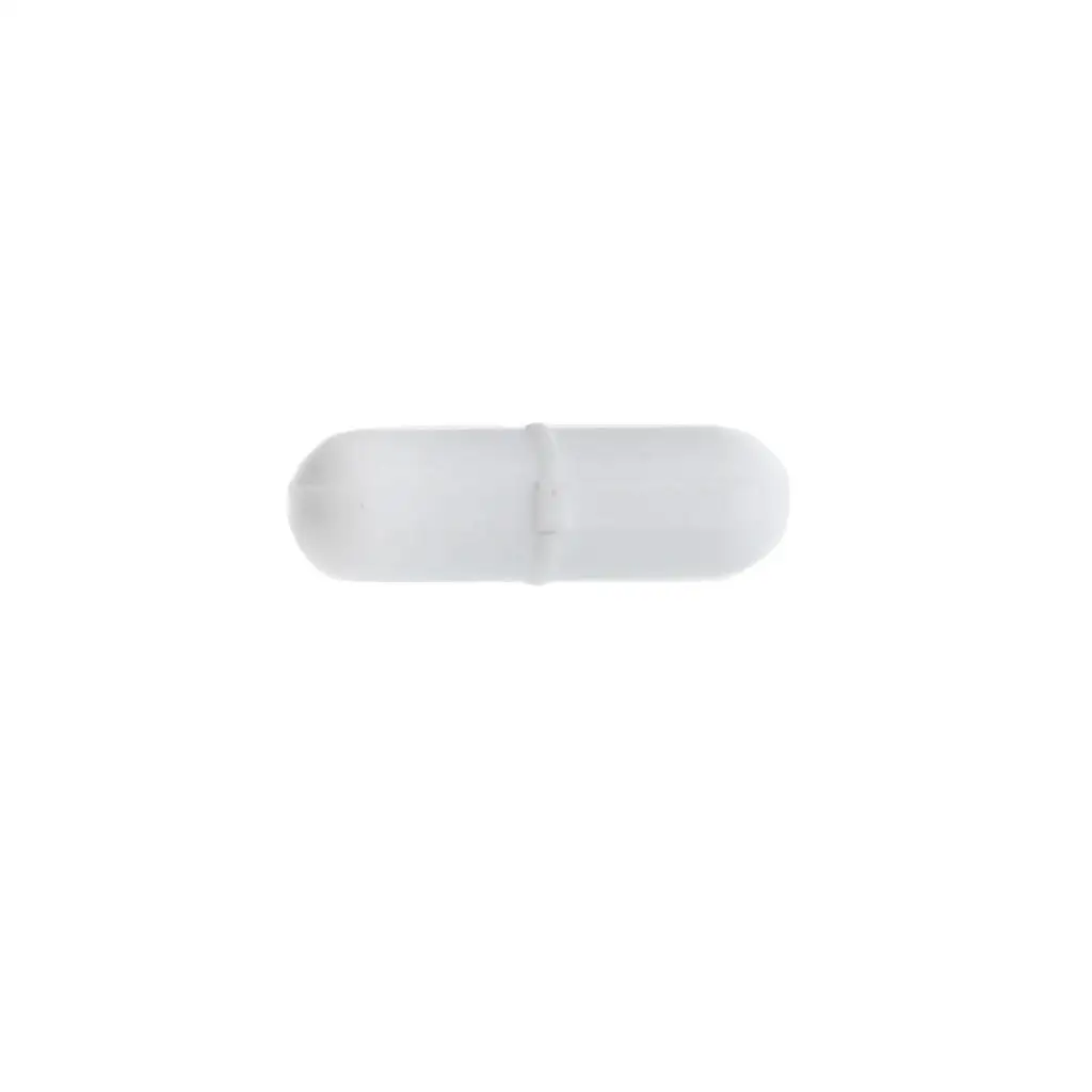 Magnetic Stir Bars Mixer PTFE Coated White Chemical Inert Accessory for Laboratory Experiment Educational Gifts Supplies