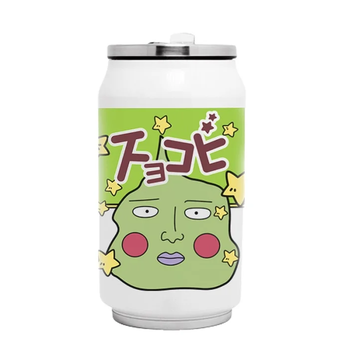 Anime Mobu Saiko Hyaku Mob Psycho 100 Dimple Cosplay Souvenir Stainless Steel Kawaii Water Glass Halloween Heat Preservation Cup