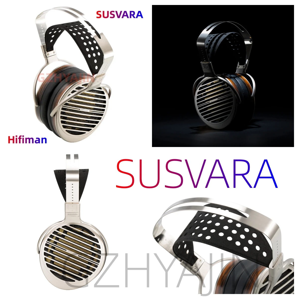 Hifiman SUSVARA Nanoplate Diaphragm Headworn HIFI Fever Earphones Lossless Music