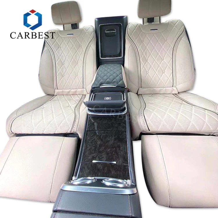 New Hotsale Modify Luxury Car Seat Back Seat For Benz S Class W222 2015-2019 Maybach Tyle Console And Seat