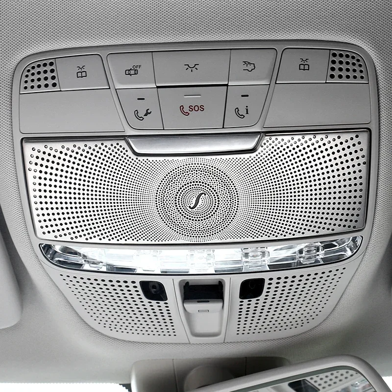 Naklejka na ramkę przedniego światła do czytania do Mercedes Benz S205 W205 GLC X253 C253 Akcesoria samochodowe