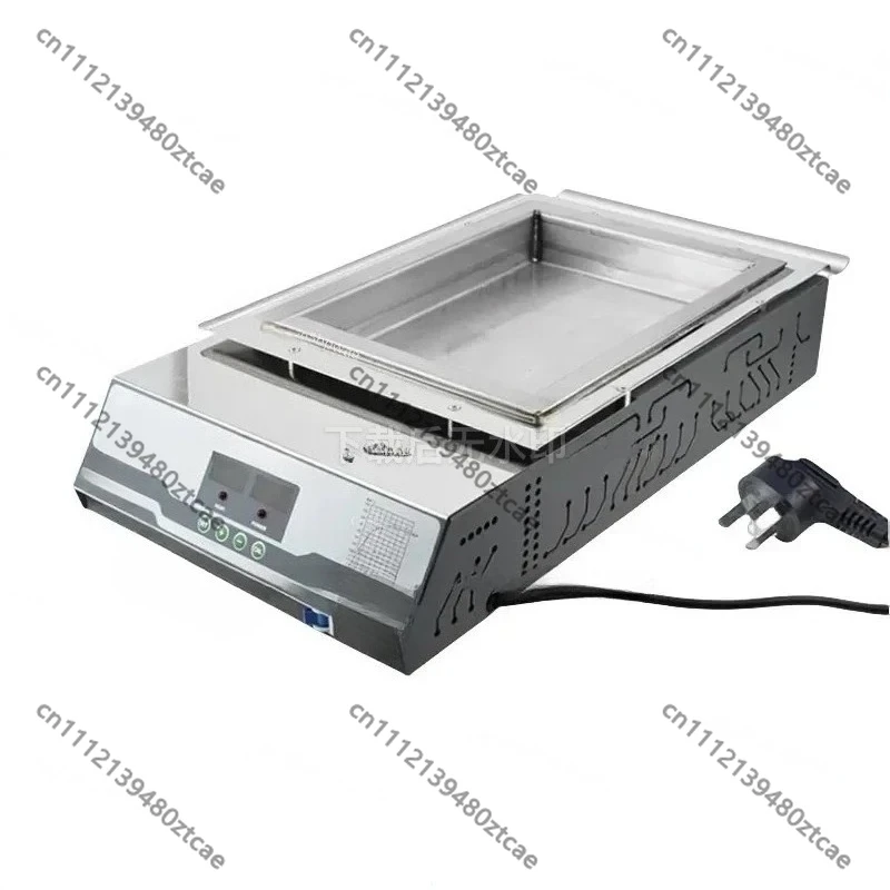 Upgrade Digital Display Tin Furnace, Lead-Free Steel Square & Round Constant Temperature Melting Tin High Temperature
