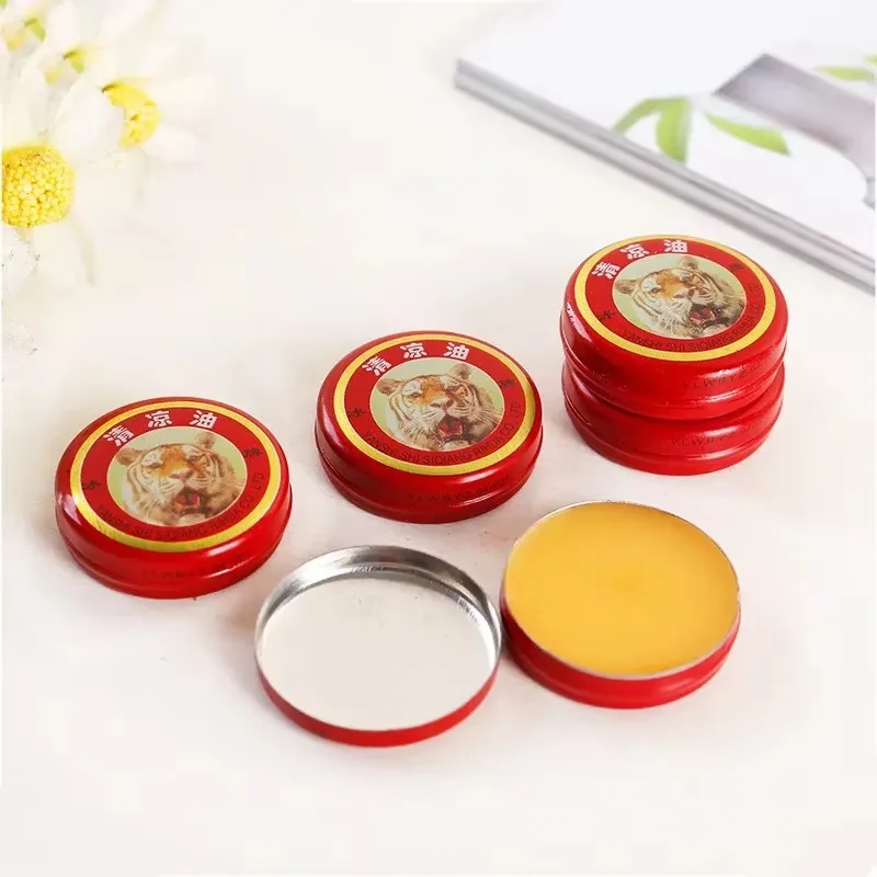

6/12/36PCS Natural Tiger Balm Essential Oil Treatmentof Influenza Cold Headache Dizziness Tiger Solid Balm Air Fragrance Indoor