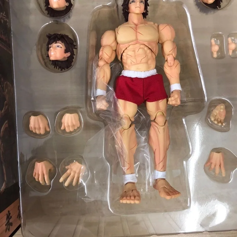 Anime Hanma Baki Hama e Kibk Action Figure, Filho do Ogre Ko St, Decoração Coleção, Toy Modelo de Boneca, Presente de Natal, 1:12