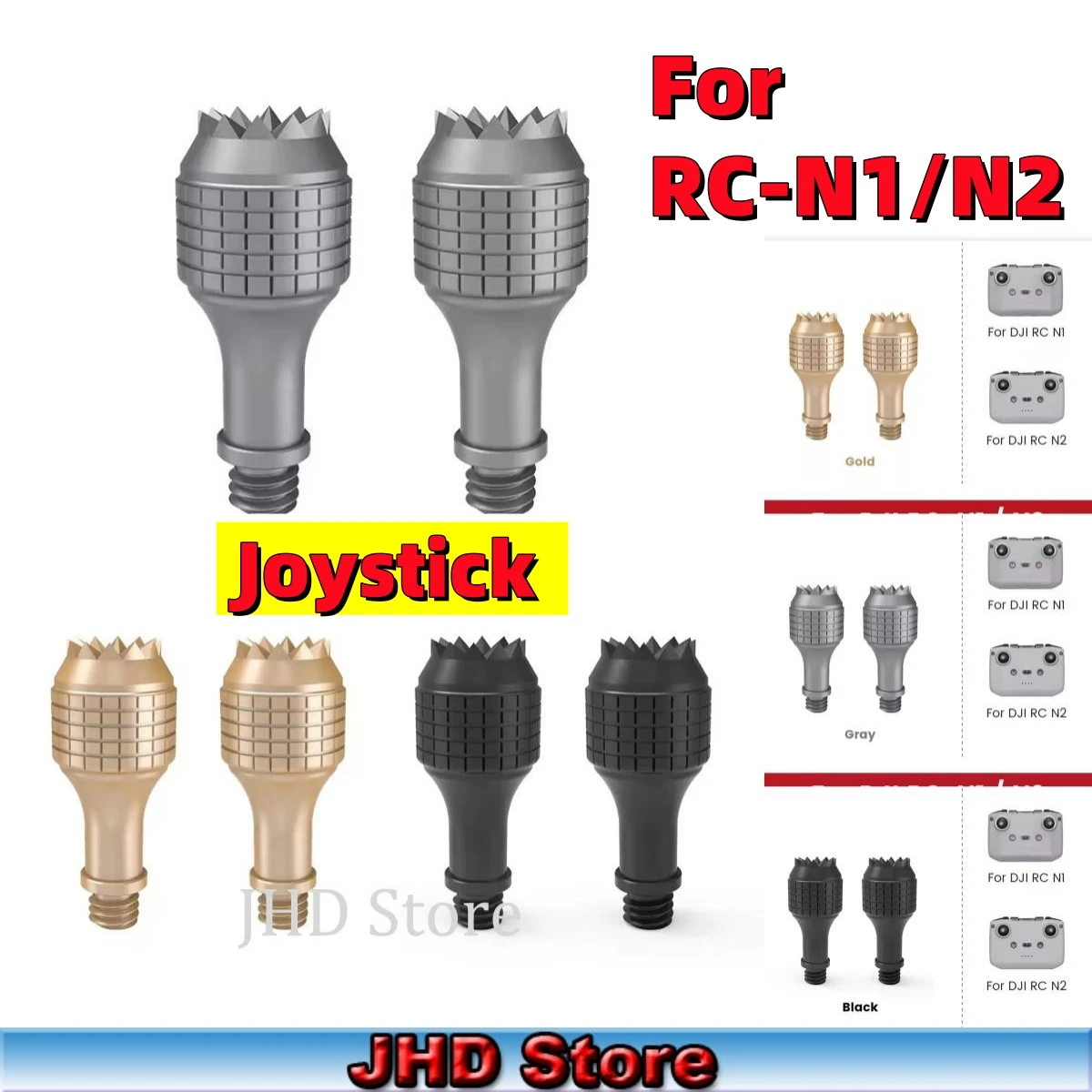 Joystick For JHDDJI Mavic Air 3/Neo/Mini 4Pro Thumb Rocker Replace Stick For Joystick Spare Part DJI RC N2/N1 Joystick Wholesale