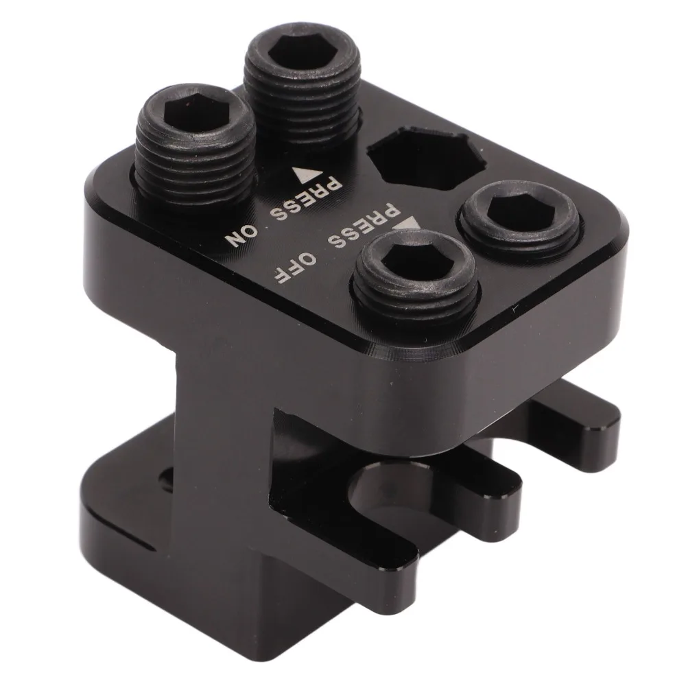 Ferramenta de prensa de corrente de correntes estilo clipe, chave allen preta, ferramenta de rebite de corrente para corrente 520/525/corrente 530