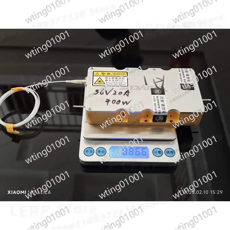 for 400W Infrared Laser High Power Fiber Optic Module Industrial Cutting Welding Source Stable Output Durable Design
