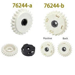 Building Blocks Toys for DIY Technical Part 10PCS/lot MOC Round Clutch Gear 24 Tooth Car Accessories Compatible with 76244