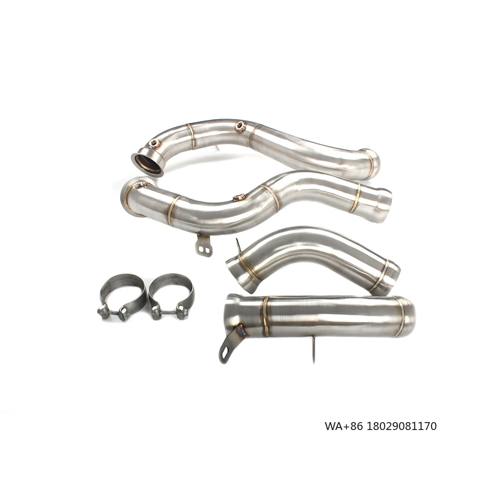 

Комплект выхлопной трубы для GLC63 GLC63s W205 M177 4.OT 2015-2020, выхлопная труба индивидуального размера