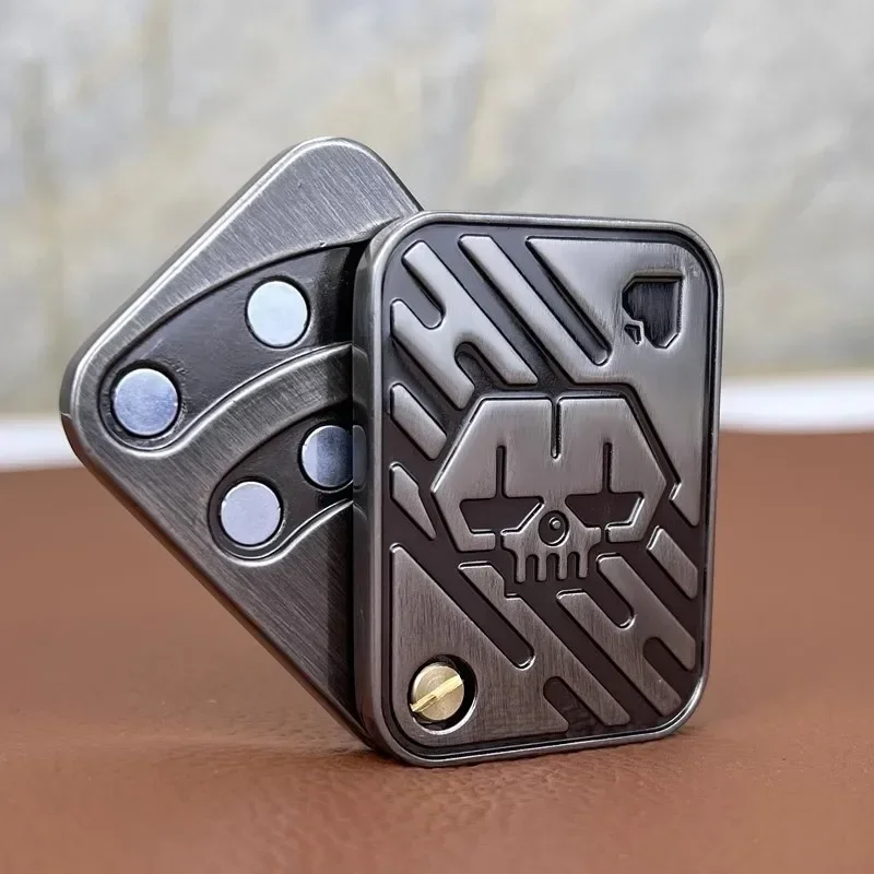 Push Fidget Slider Finger Spinners EDC Poker Card Shuffle Anti-Stress Skilltoy Gyro Top Decompression Novelty Fidget Desk Toys