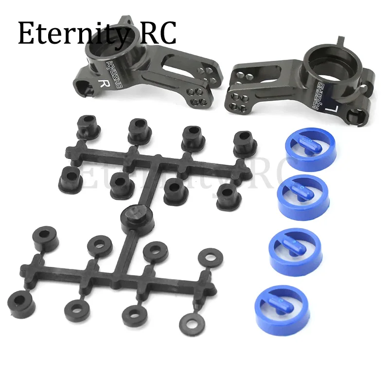 Portador de buje trasero de Metal, piezas de mejora IFW608 para Kyosho MP10 1/8 escala RC, accesorios para coche, 2 uds.