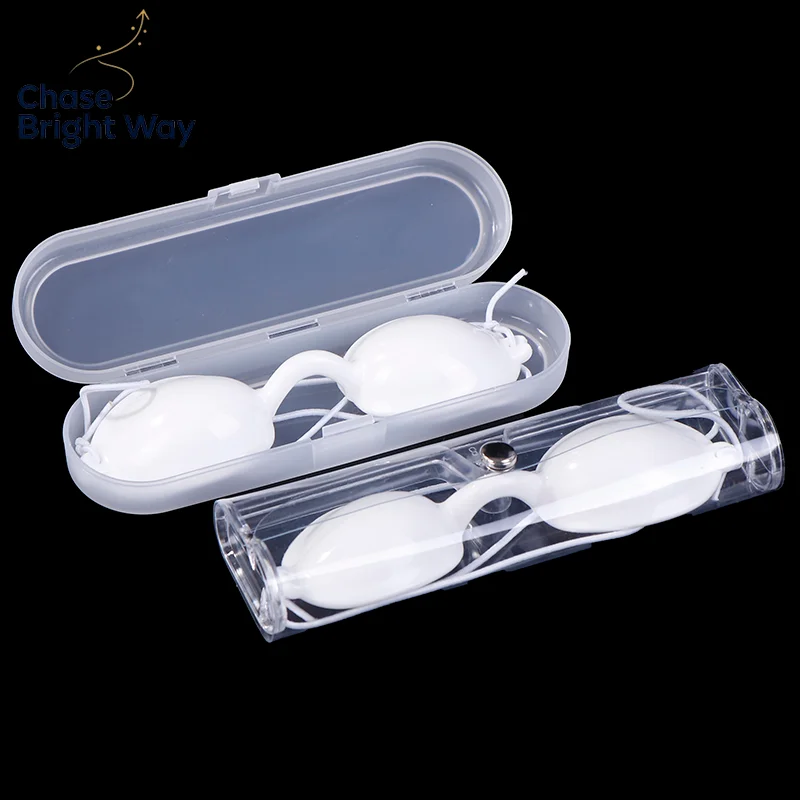 IPL 190nm-2000nm Laser Protective Goggles Cosmetic Beauty Patient Eyepatch White Sun Protection Beauty Special