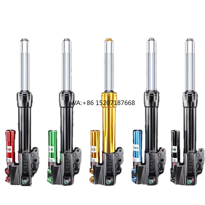 

GS5 Высококачественный регулируемый передний амортизатор 495 мм, демпфирующий новый сорт для обычных мотоциклов