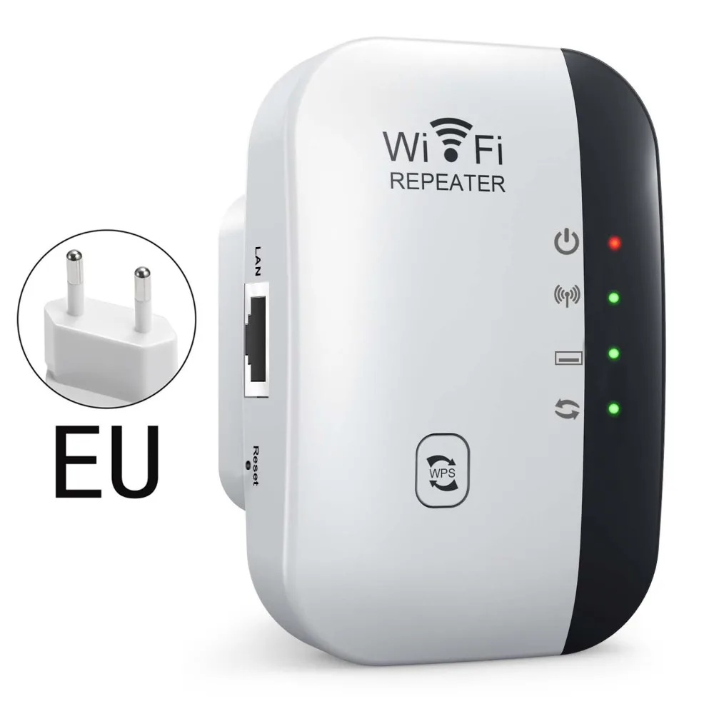 High Quality 300Mbps WiFi Range Extender US/EU/AU/UK 4/7 Lights WiFi Signal Booster 802.11bgn Wireless WIFI Repeater Home
