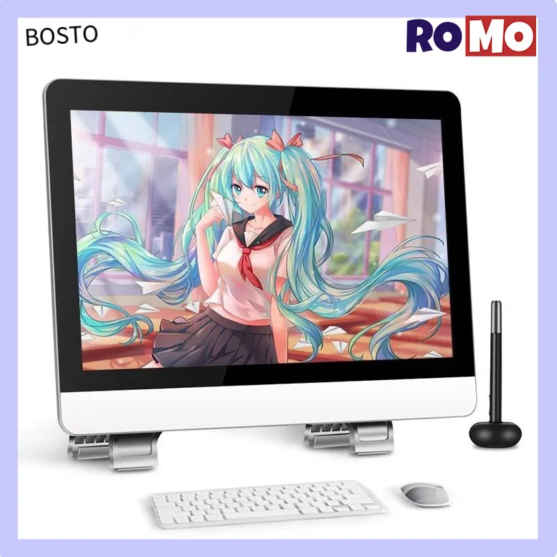 Bosto X3 Digital Screen 21.5 Inch 5080lpi Resolving Power Screen Touch 8192 Level Pressure 1030 Discrete Graphics Digital Screen