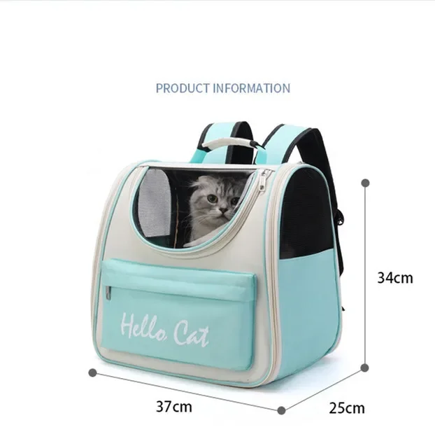 Hot Sale High Quality Breathable Durable Transparent Transport Cat Carrier Backpack Cat Backpack For Cats