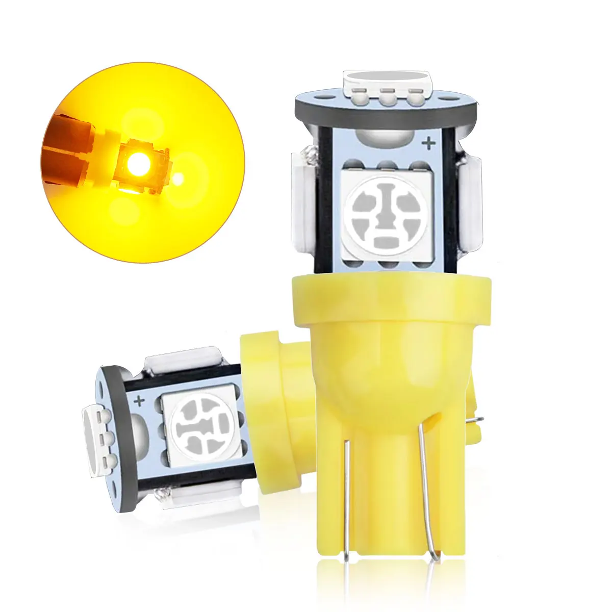 Alle Farben Optionen Superhelle 5050 LED 5SMD W5W T10 WY5W 192 194 168 Autolampen für Kfz-Blinker Lesebremslicht