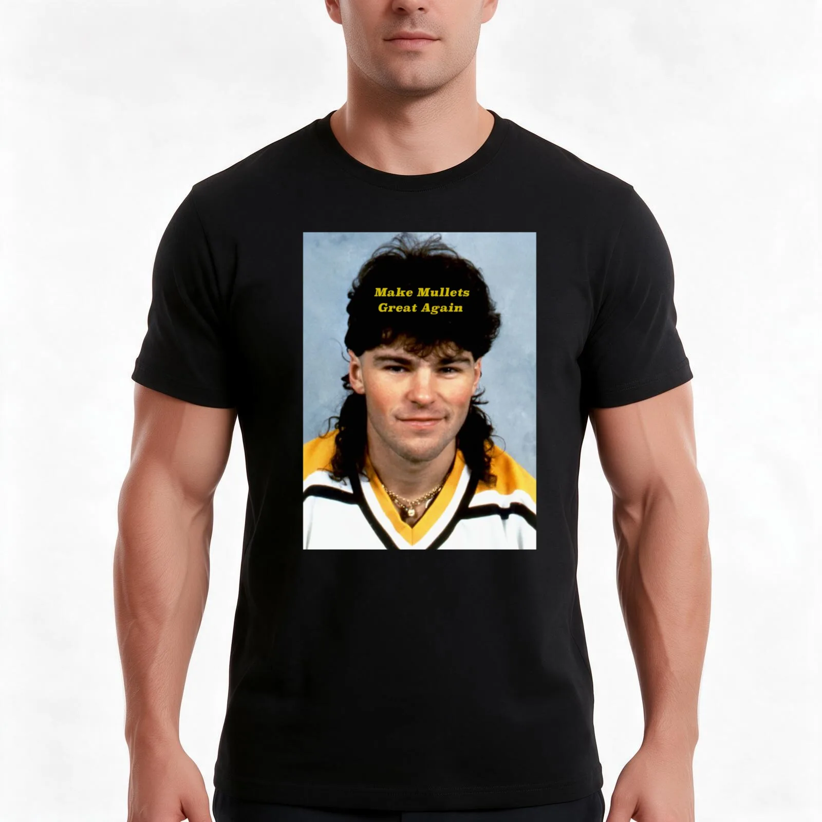 Jagr Founder of the Mully T-Shirt, Summer Casual Cotton Tee, Oversized Streetwear Tops, Vintage Graphic Print, Unisex Men Women