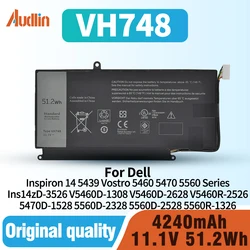 51.2Wh VH748 Laptop Battery for Dell Inspiron 14 5439 Vostro 5460 5470 5560 Series Ins14zD-3526 V5460D-1308 V5460D-2628 v5460d-1528 5560D-2328 5560D-2528 5560R-1326