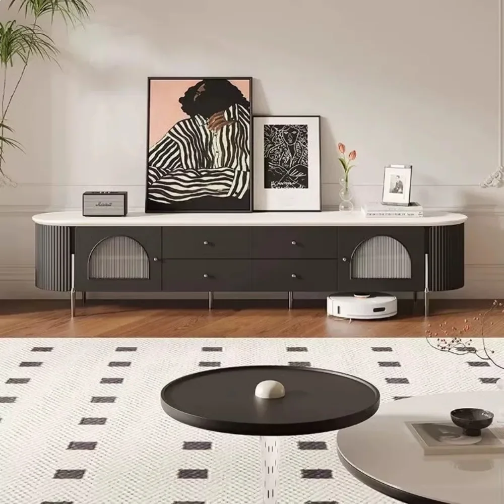 

Ground Rooms Sideboards Tv Stands Chest Storage Luxury Modern Mueble Tv Shelf Standing High Legged Living Room Home Furniture