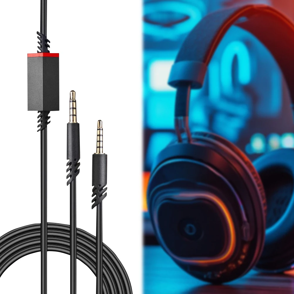 Audio Cable Inline Mute Cord for Astro A10/A30/A40/A40TR/A50 Game Headset Audio Line Console Cable Wire for / Controller