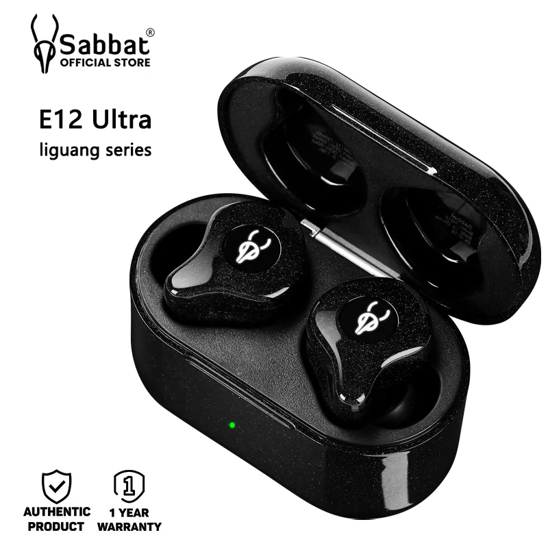 Sabbat E12 Ultra True wireless bluetooth headset sports in-ear wireless earbuds stereo TWS5.2 support wireless fast charge