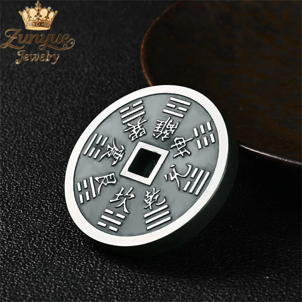 

Natural Hetian Green Jade Mountain Ghost Spending Jade Pendant Luxury Quality Jewelry Fashion Jewelry Exquisite Charms Popular