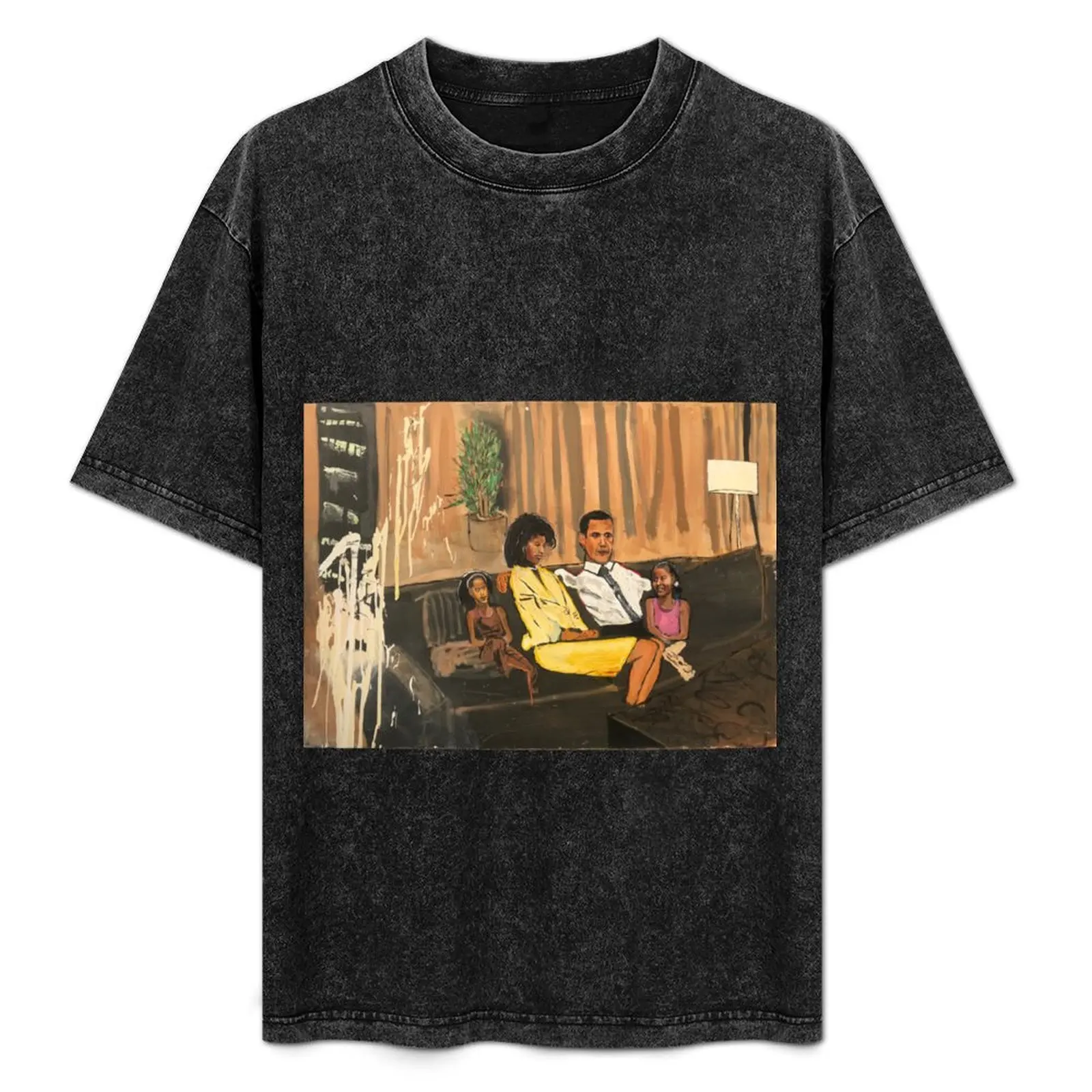 

The First Family T-Shirt Lightweight Basic Short Sleeve Shirt