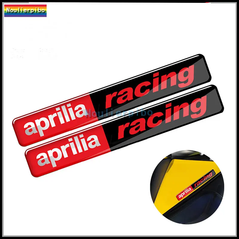 3D Car Sticker for Motor ZD Untuk Aprilia GPR APR RSCH RSVCH Tuono Vch RS 50 125 150 Epoxy Decal Dome Sticker Vinyl Decal