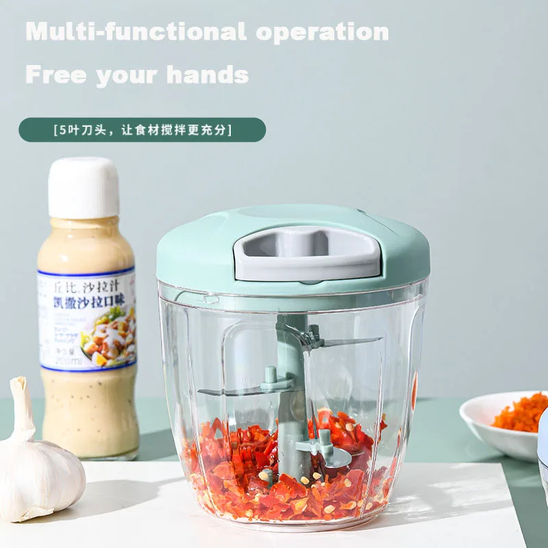 

YOGET домашняя кухня ручная многофункциональная мясорубка для чеснока ручная овощерезка мини-измельчитель еды кухонный гаджет