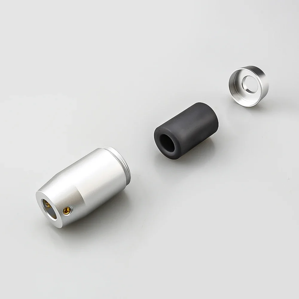 4 قطعة Audiocrast CT4021S/G الذهب الفضة اللون المتكلم كابل RCA سلك الصوت Nosie سدادة حلقة كابل قطر 9 مللي متر