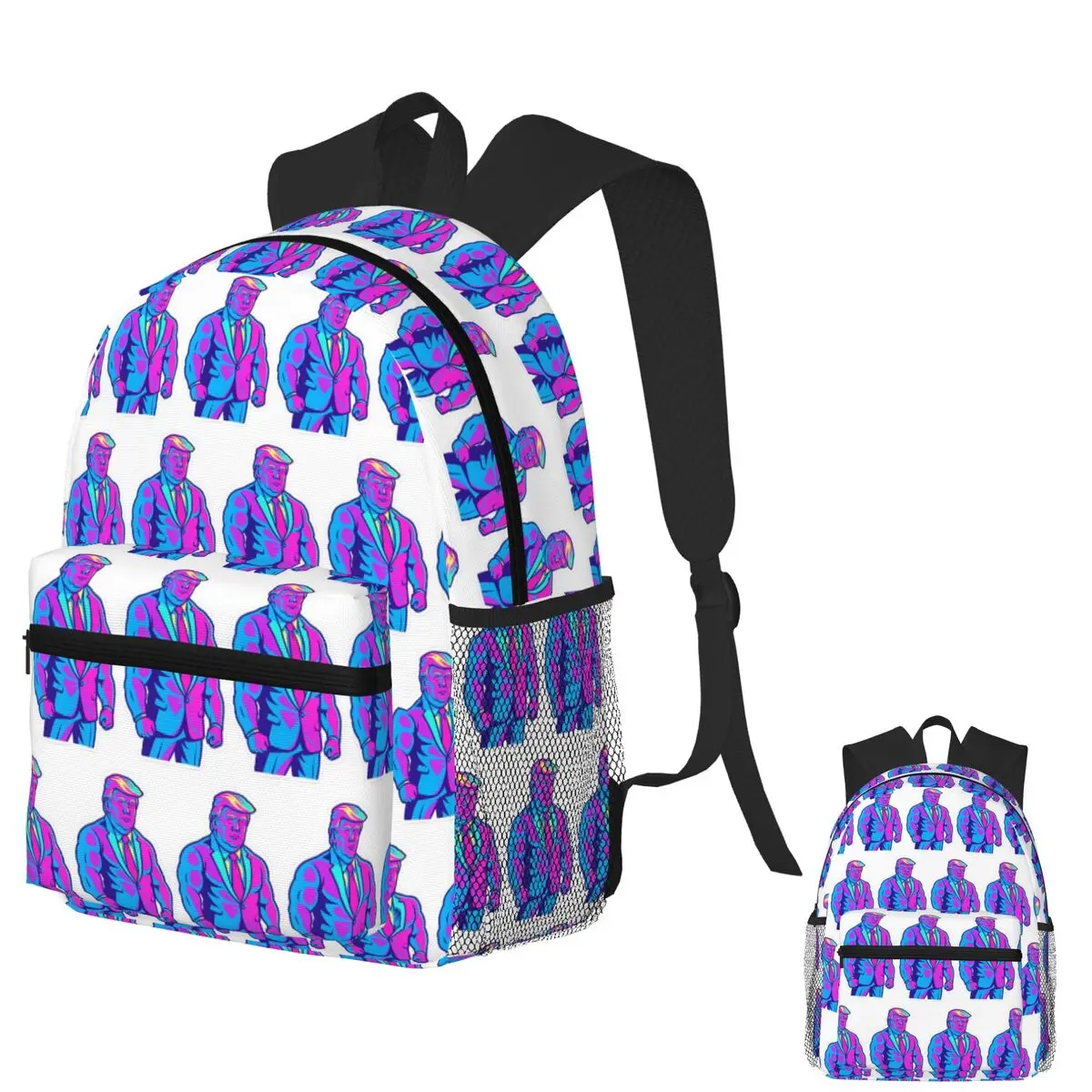 

Presidential Meme Student Backpack School Bag Hiking Travel Daypack for Men Women Fashion Bookbag Shoulder Bags