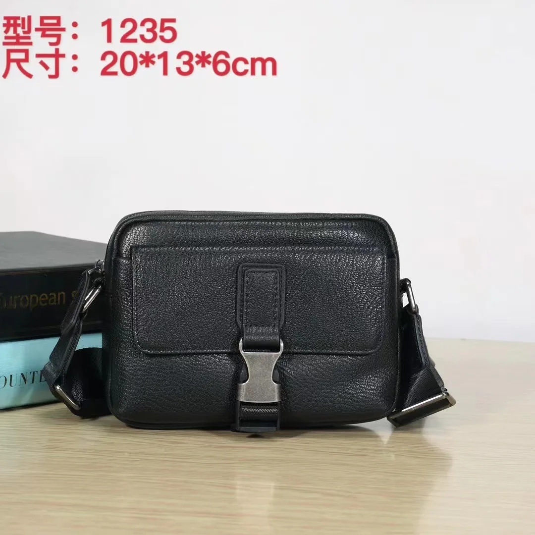 

Модная мужская и женская сумка-мессенджер из натуральной коровьей кожи, маленькие сумки через плечо, мини-сумка с застежкой для планшета