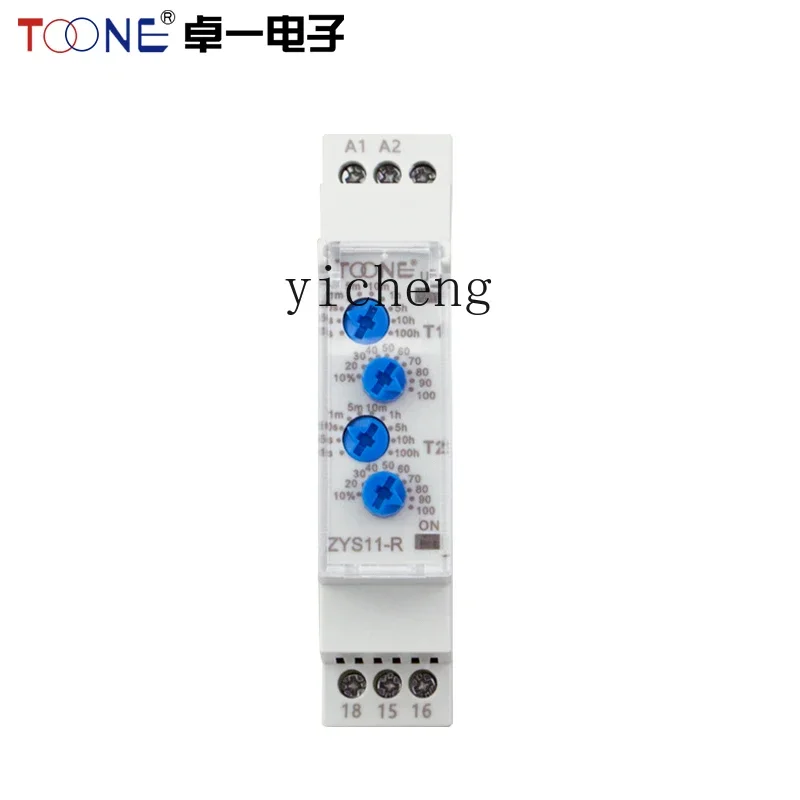 

ZK Power-on Delay Relay 220V Infinite Cycle Delay Time Relay Delay Disconnect