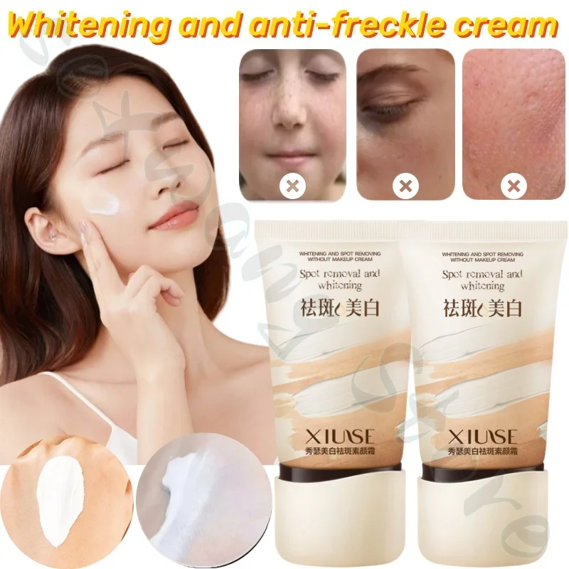 

Xiuse makeup cream moisturizes and rejuvenates skin, fades melanin spots, improves dull skin, naturally and long-lasting 50g